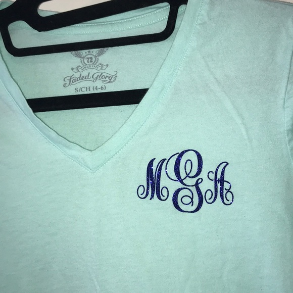 Custom Monogrammed T-Shirt - Picture 2 of 2